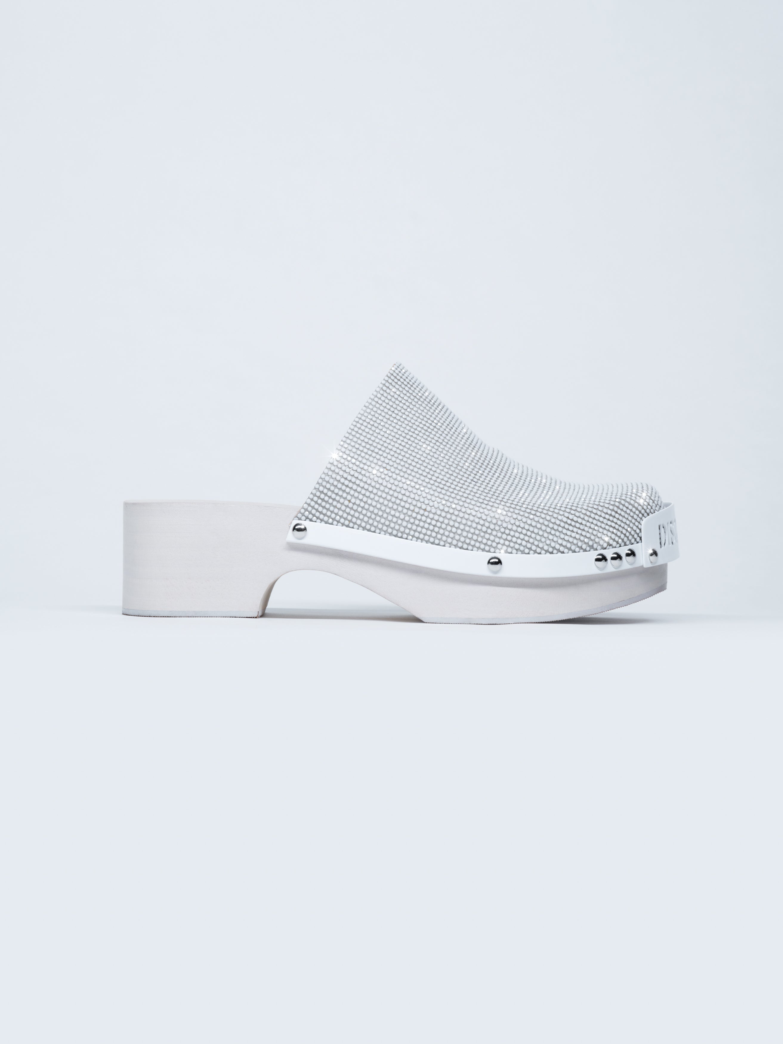 White Platform Clogs - Preorder