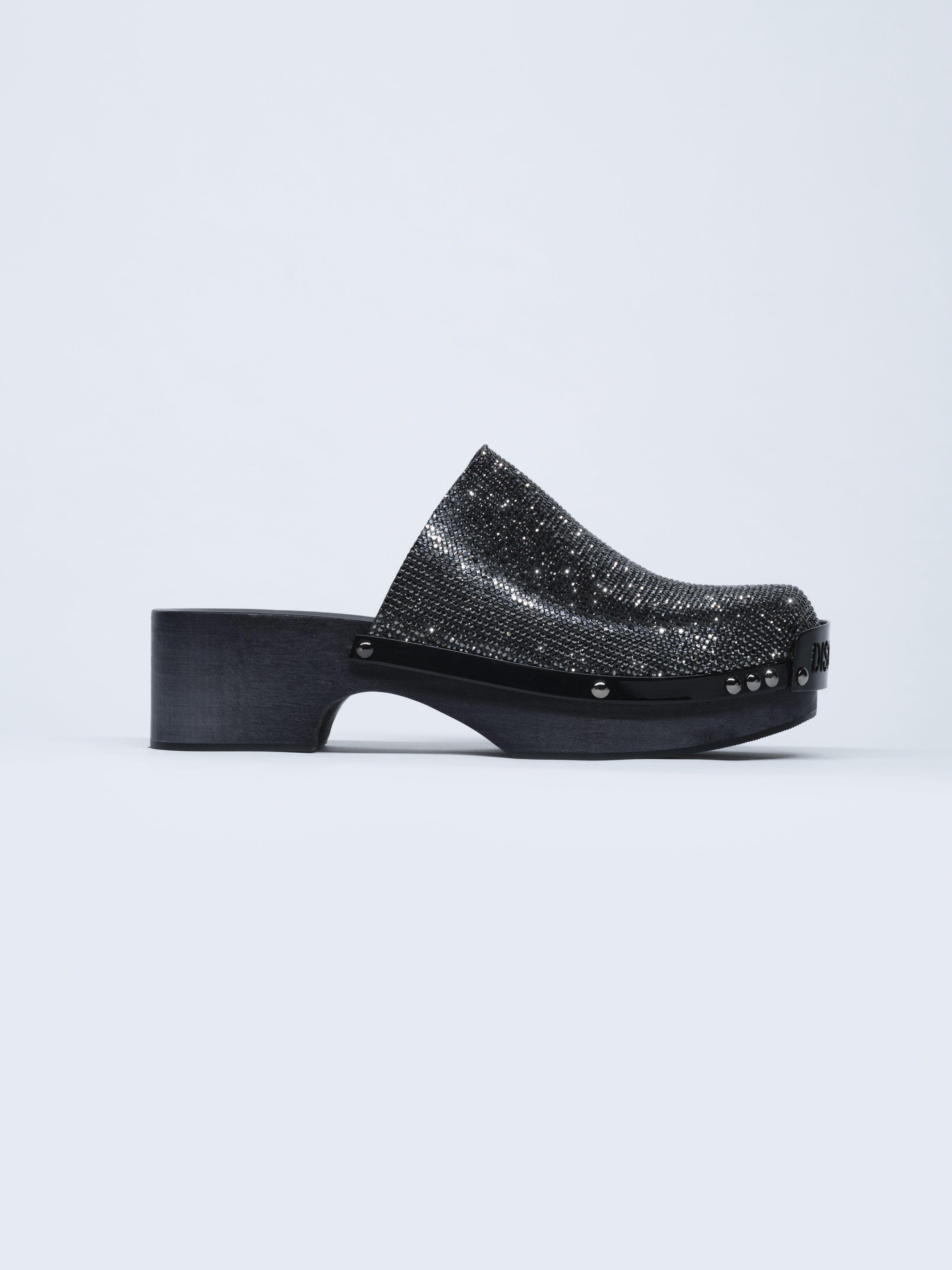 Black Platform Clogs - Preorder